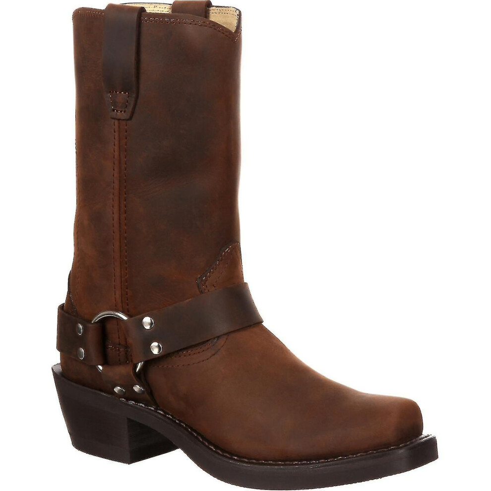 (, Eu39) Ladies Harley Davidson Biker Boots Hustin Yellow