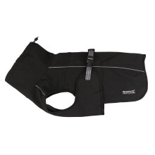 (S, Black) Regatta Softshell Dog Coat