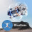 F10 Foldable Drone with Camera,1080P HD FPV Live Video, Headless Mode,3D Flips, Trajectory Flight, App Control,One Key Start, RC Quadcopter 4