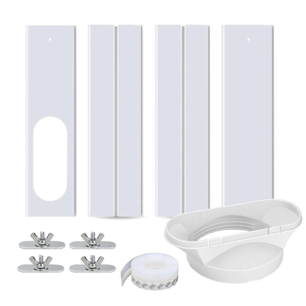 (A) Air Conditioner Window Seal Kit Universal Adjustable Panel Replaceable Accessories For Exhaust Hose