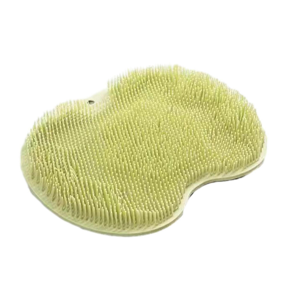 (Green, 30x25cm) Foot Back Body Scrubber Non-slip Foot Cleaning Massage Pad For Bathroom
