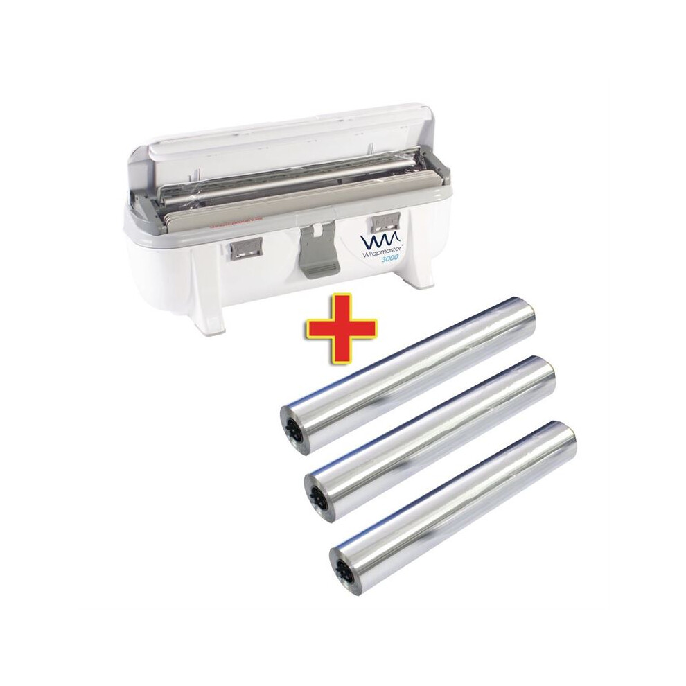 Special Offer Wrapmaster 3000 Dispenser and 3 x 90m Foil