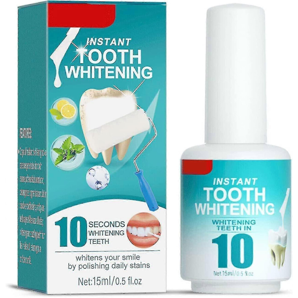 (1pc) 15ml Teeth Whitening Paint, Tooth Polish Uptight White, Instant Whitening Paint For Teeth