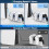 PS5 Charging Station, 2H Fast PS5 Controller Charger 3