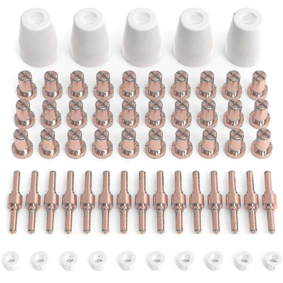 60 Pieces Of Plasma Cutting Consumables for Cut40 50 Flashlight with Plasma Cutter Pt31 Lg40