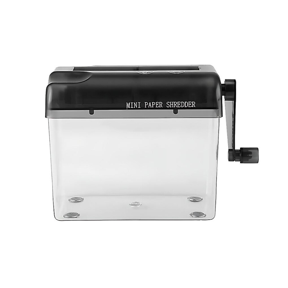 (black) Efficient Shredder For Paper And Documents Portable And Easy To