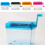 (blue) Efficient Shredder For Paper And Documents Portable And Easy To 4