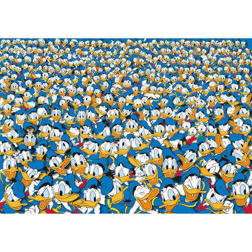 Puzzle compatto da 1000 pezzi. Paperino Impossibile 1