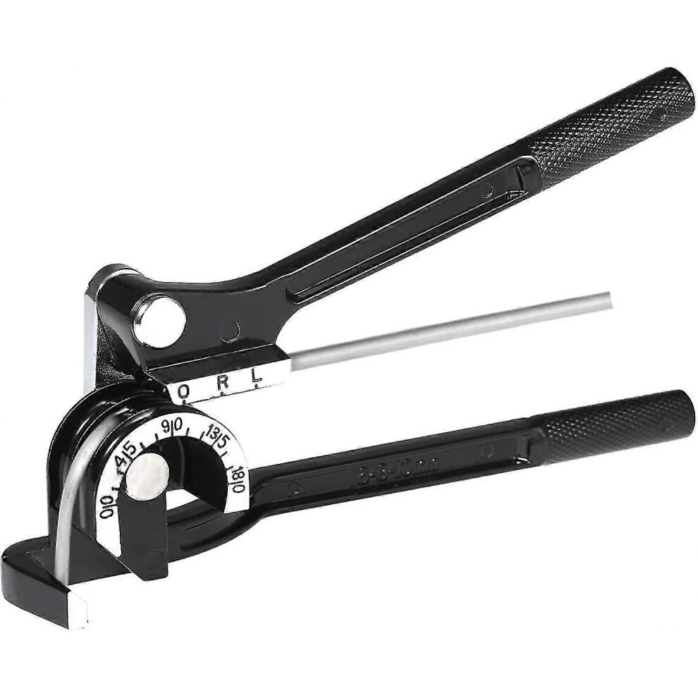 Manual Tube Bender, 3 In 1 for 1/4" 5/16" 3/8" 0-180 Degree Tubing Tube Bender Bending Tools