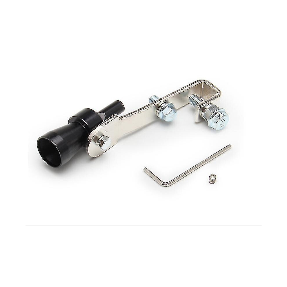 (, M) Car Modified Exhaust Pipe, Turbo Imitating Sound Generator, Turbo Whistle, Motorcycle Accessories Black