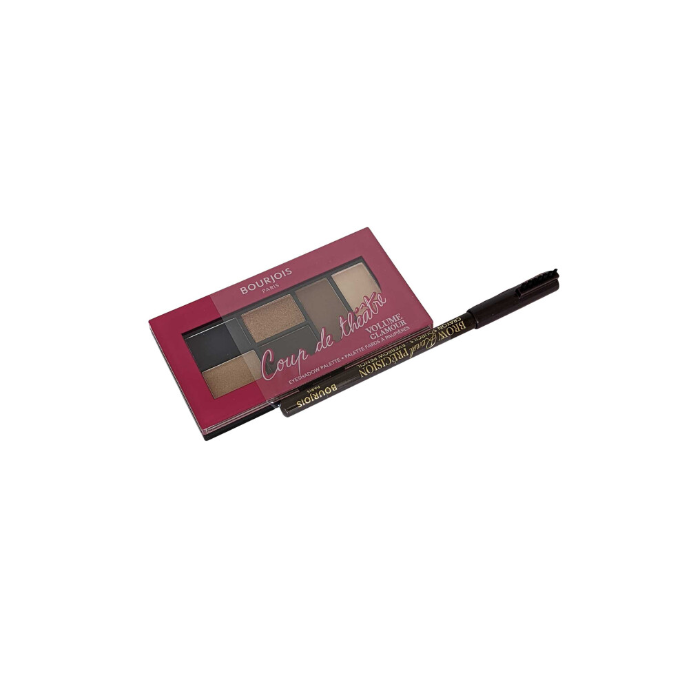 Bourjois Paris Eyeshadow Palette Cheeky Look #02 plus Eyebrow Pencil