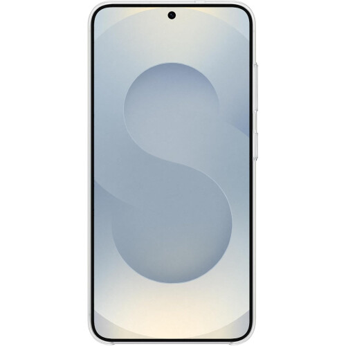 Samsung Galaxy S25 Harmaa lanyardilla ja tuella 1