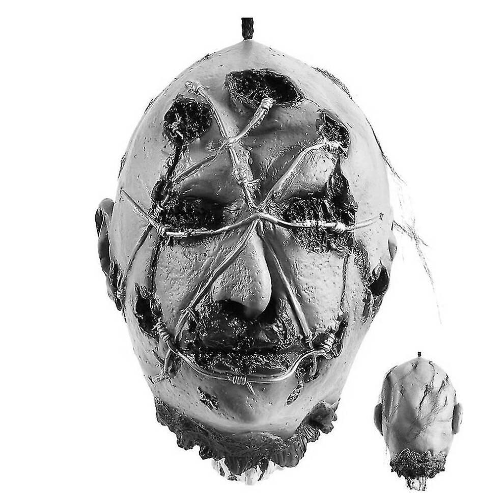 New Unisex (D) Scary Mask Latex Creepy Halloween Costume Horror Bloody Adult Decoration Props
