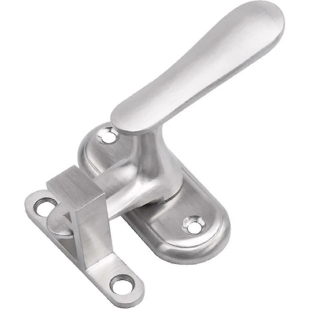Door Latch Rotating Latch Stainless Steel Look Window - High Low Pin Latch Anti-theft Door Latch Door Lock, Stainless Steel Door Hardware, Fits Most D