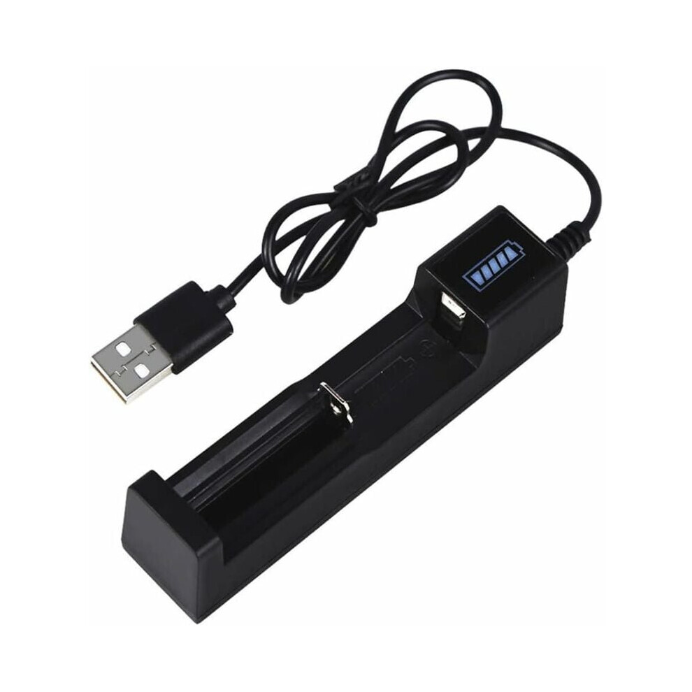 Photos - Other for Computer USB Battery Charger, 18650 Battery Charger Smart USB Fast Charging Battery LED Adapter with Power Indicator