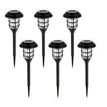 6pcs Solar Lights Garden Led Solar Garden Light,waterproof Solar Lamps