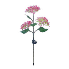 (pink) solar garden light, garden