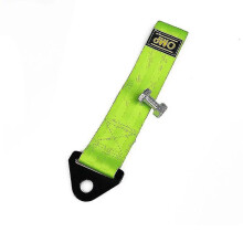Universal Racing Car Tow Strap/tow Ropes/hook/towing Bars Without Screws Green