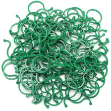 200 Pcs Garden Clips Plant Support Clips Twisty Plant Rings for Climbing Plants