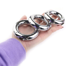 Bague De Temporisation Physique En Acier Inoxydable De Diffrentes Tailles Pour Un Exercice Sain (2pcs) =50mm-phwj