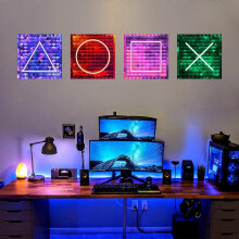 3D Gamer Wall Stickers,Gamer Wall Poster Decoration,Gamer Sticker,Boy Bedroom Wall Sticker,Modern Living Room Decoration Wall Stickers,Boy Dorm Wall S