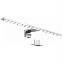 LED mirror lamp, cabinet lamp, bathroom wall lamp, neutral white light 4000 Kelvin, 5W, 650lm, IP44, width 300mm, chrome
