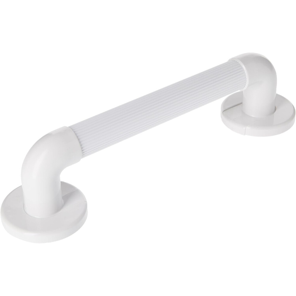 Lifeasy Moulded Fluted Grab Rail, Durable Pvc Safety Rail And Mobility Aid For Bathroom For Elderly, Disabled And Handicapped Users, Indoor And Outdoor Attach