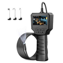 Industrial Endoscope - 2.4 Inch IPS Borescope Inspection Camera, 1440P HD 2.0 MP Endoscope Camera with 6 Adjustable LEDs, Digital Endoscope 8mm IP67 W