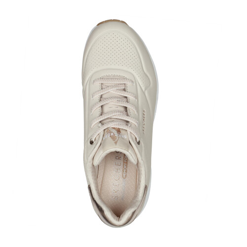 Skechers Skechers Dames Uno-Shimmer Away Sneaker NAT 9 1