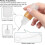 4 Pieces Pipette Bottle, Plastic Bottles, Plastic Bottle, Squeeze Bottle, Empty Glue Bottle, Precision Bottle, with Needle Tip, 5ml Empty Bottle 5