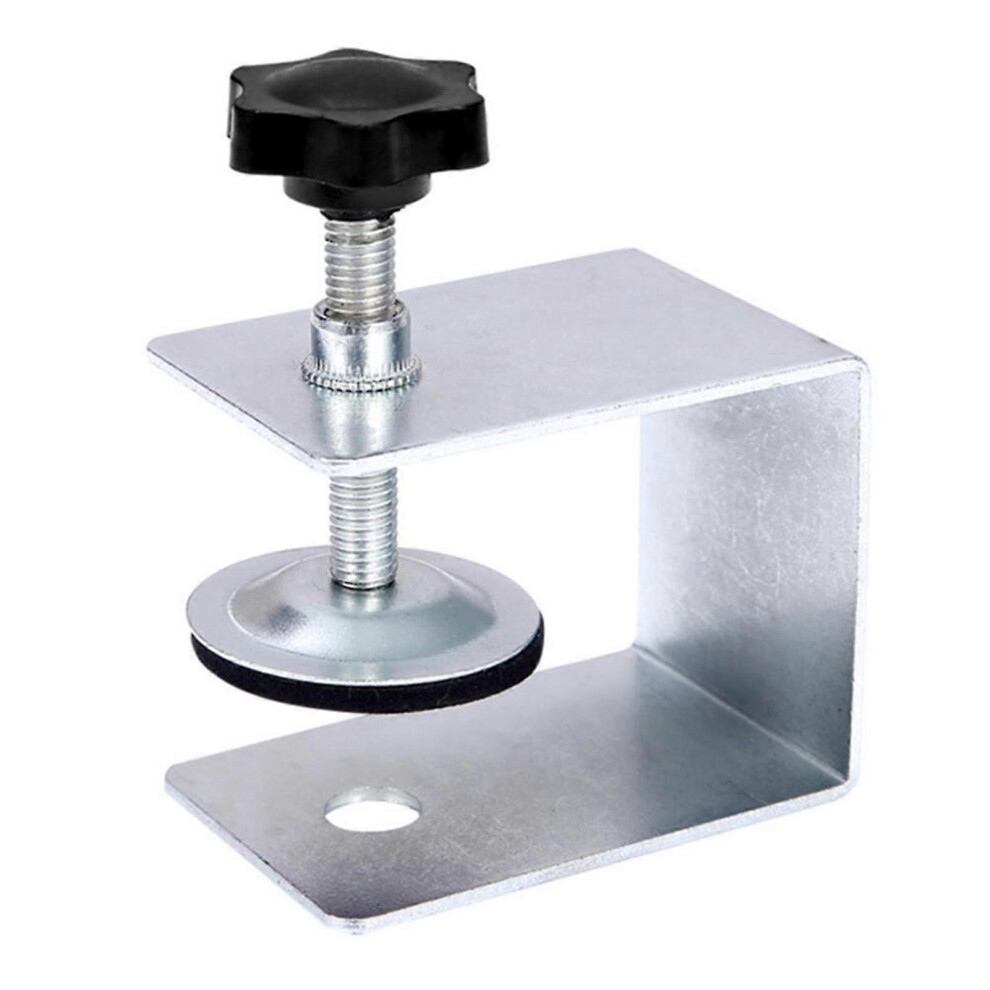 2pcs Drawer Front Mounting Clamps with U Shape Heavy Duty Cabinet Hardware Clamp for Cabinet Door