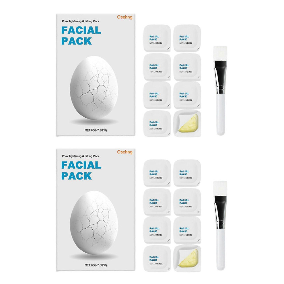 (2 Boxes) Pore Tightening Lifting Face Mask Gentle Nourishing Anti Wrinkle Mask For Adults Teens