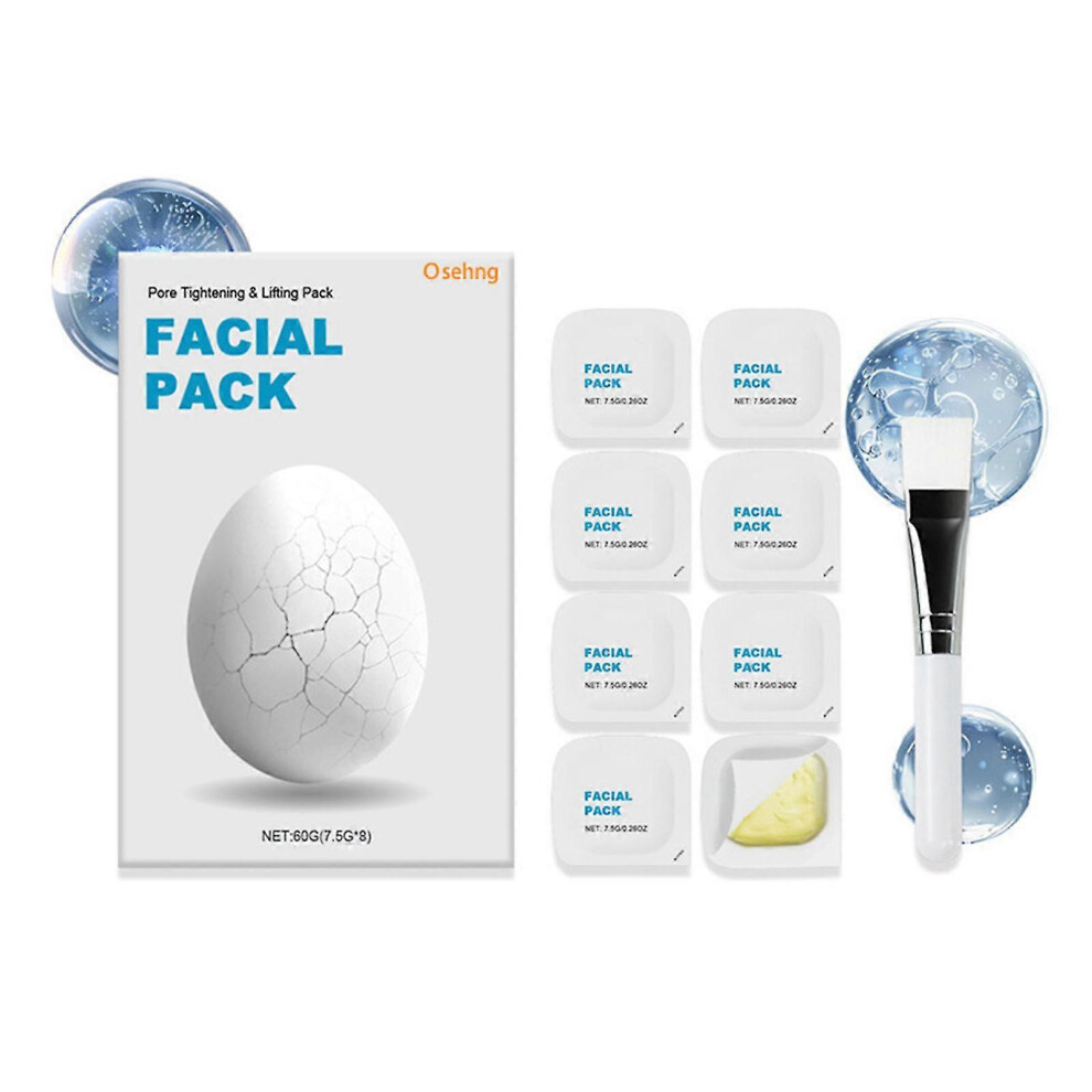 (1 Box) Pore Tightening Lifting Face Mask Gentle Nourishing Anti Wrinkle Mask For Adults Teens
