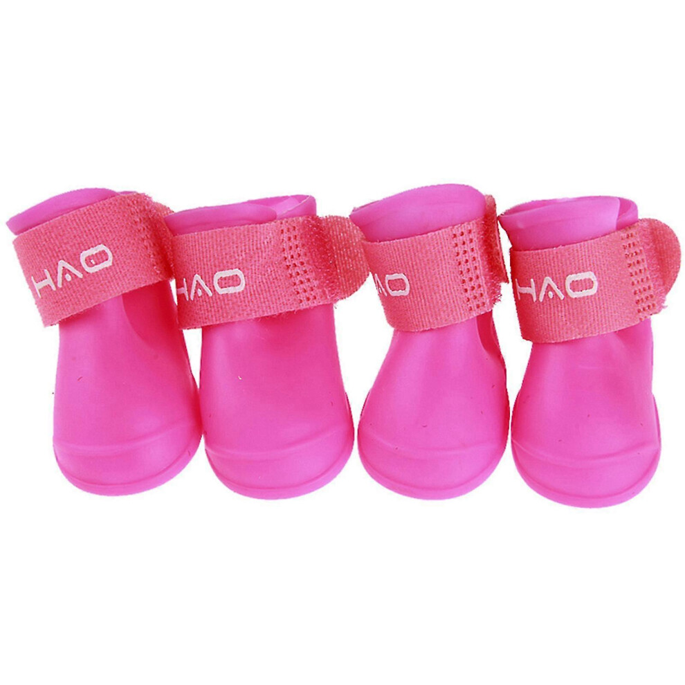 Pet Rain Boots Waterproof Anti-slip Paw Protection Rain Snow Shoes for Small And Medium Dogs New