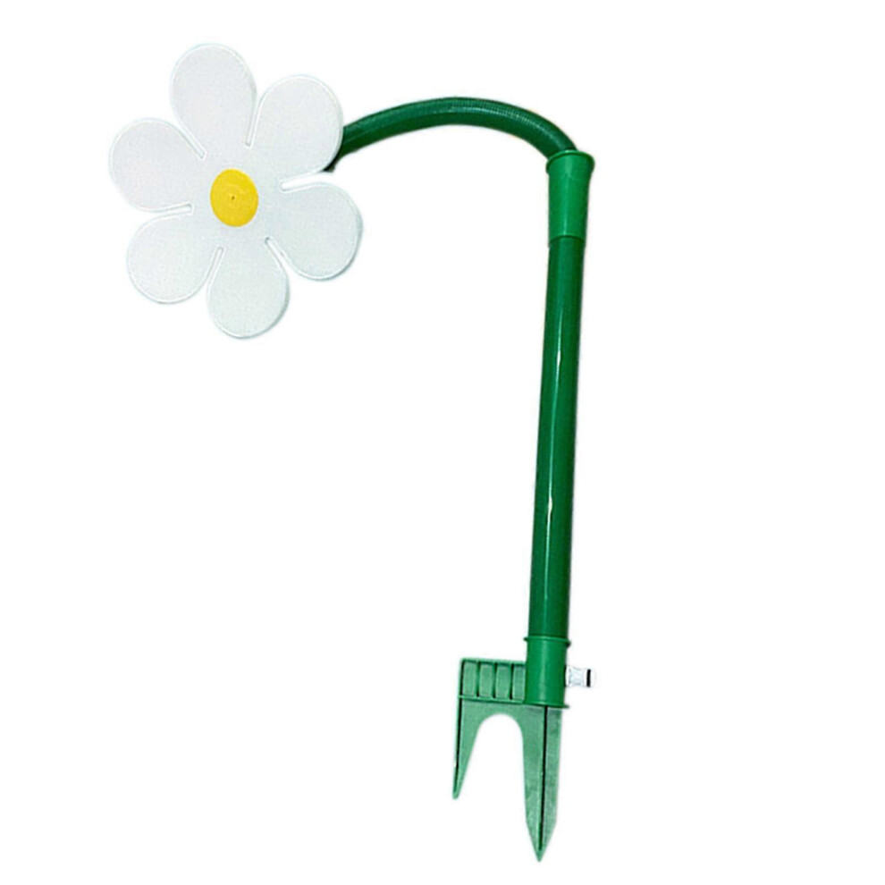 (White) Garden Sprinklers 720 Rotating Automatic Lawn Irrigation System Sprinkler