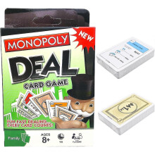 Monopoly Board Games, Monopoly Card Game, Monopoly Deal Card Game for Children and Families