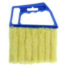 Venetian Blinds Brush, Venetian Blind Cleaning Brush Removable and Washable Microfiber Cleaning Brush Slat Dust Cleaner Air Conditioner Dirt Clean Too