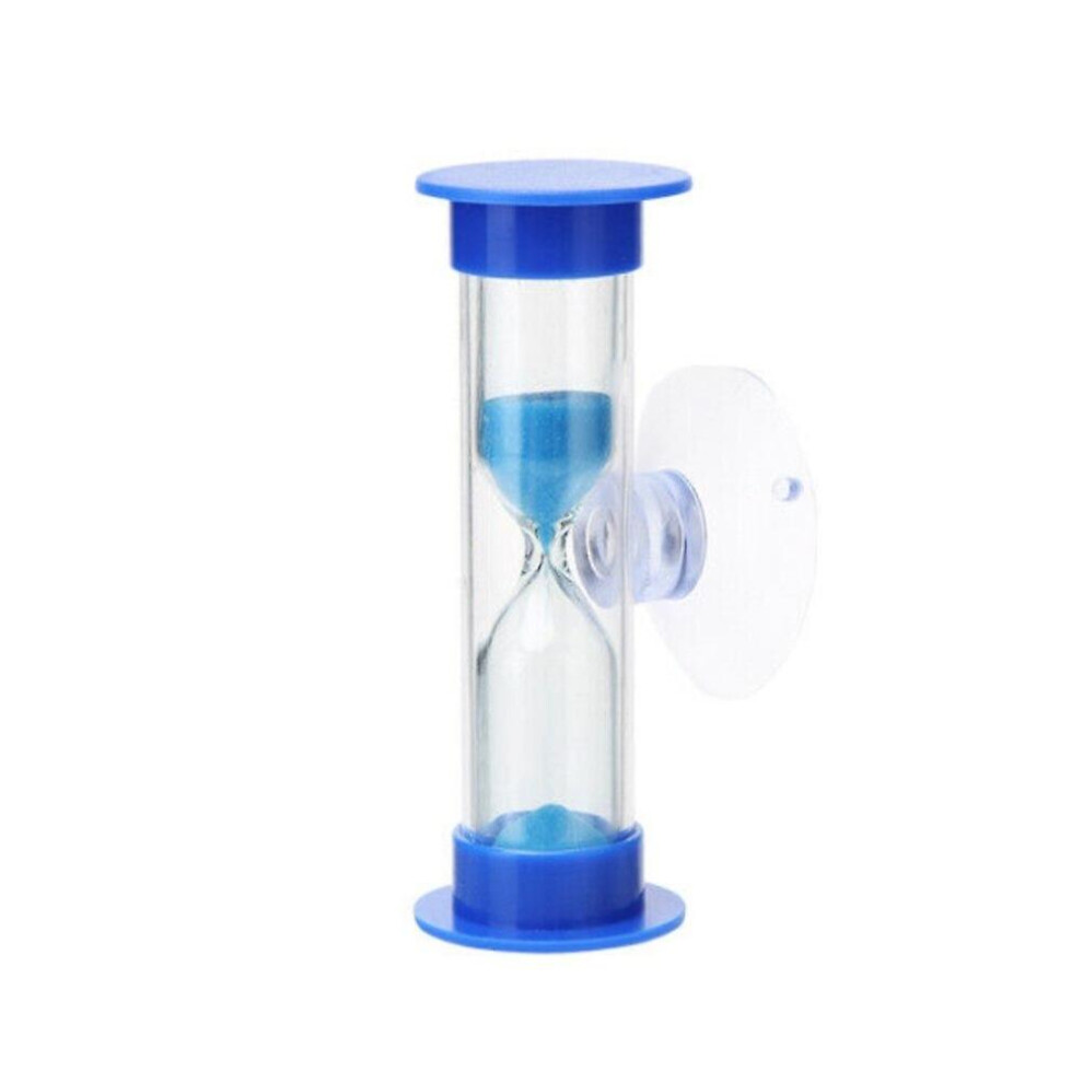 (2/3 Minute Colorful Hourglass Timer With Suction Cup Children's Toothbrushing Timer Accessories Household) 2/3 Minute Colorful Hourglass Timer With S
