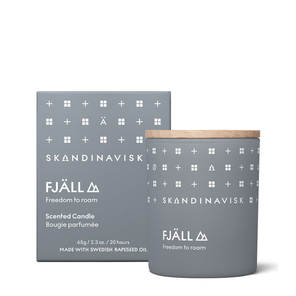 Skandinavisk FJÃLL 'Highland' Mini Scented Candle. Fragrance Notes: Heather and Thyme, Ground Berries and Leaf Sap. 2.3 oz.-image-OPC-PFYQXKP-NEW