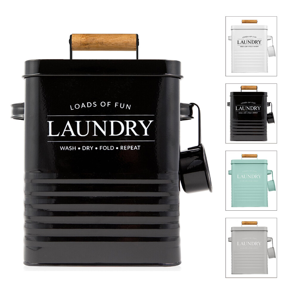 Distributeur De Savon Lessive En M Tal De Style Ferme Moderne Calindiana-image