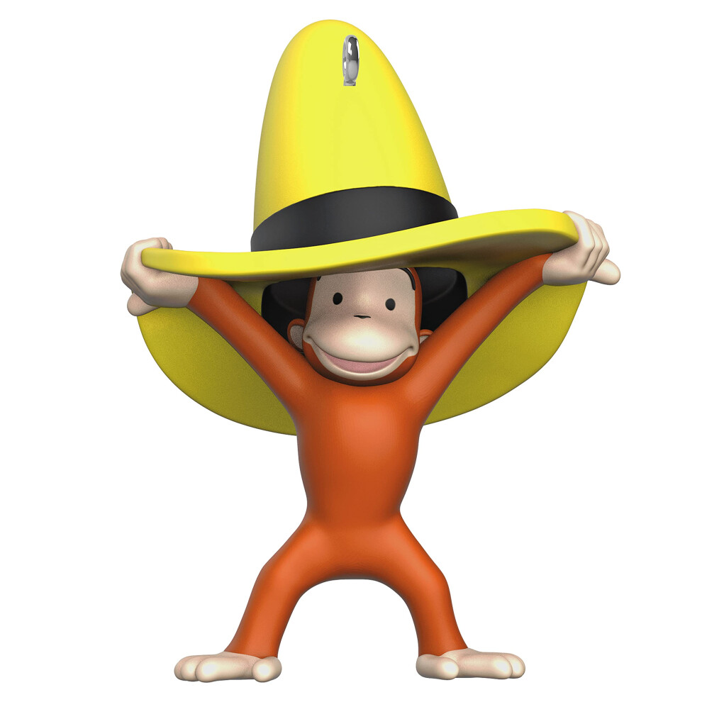 Hallmark Keepsake Weihnachtsornament 2021, Curious George – Immer Sehr Neugierig-image