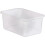Small Plastic Storage Bin  Clear 2