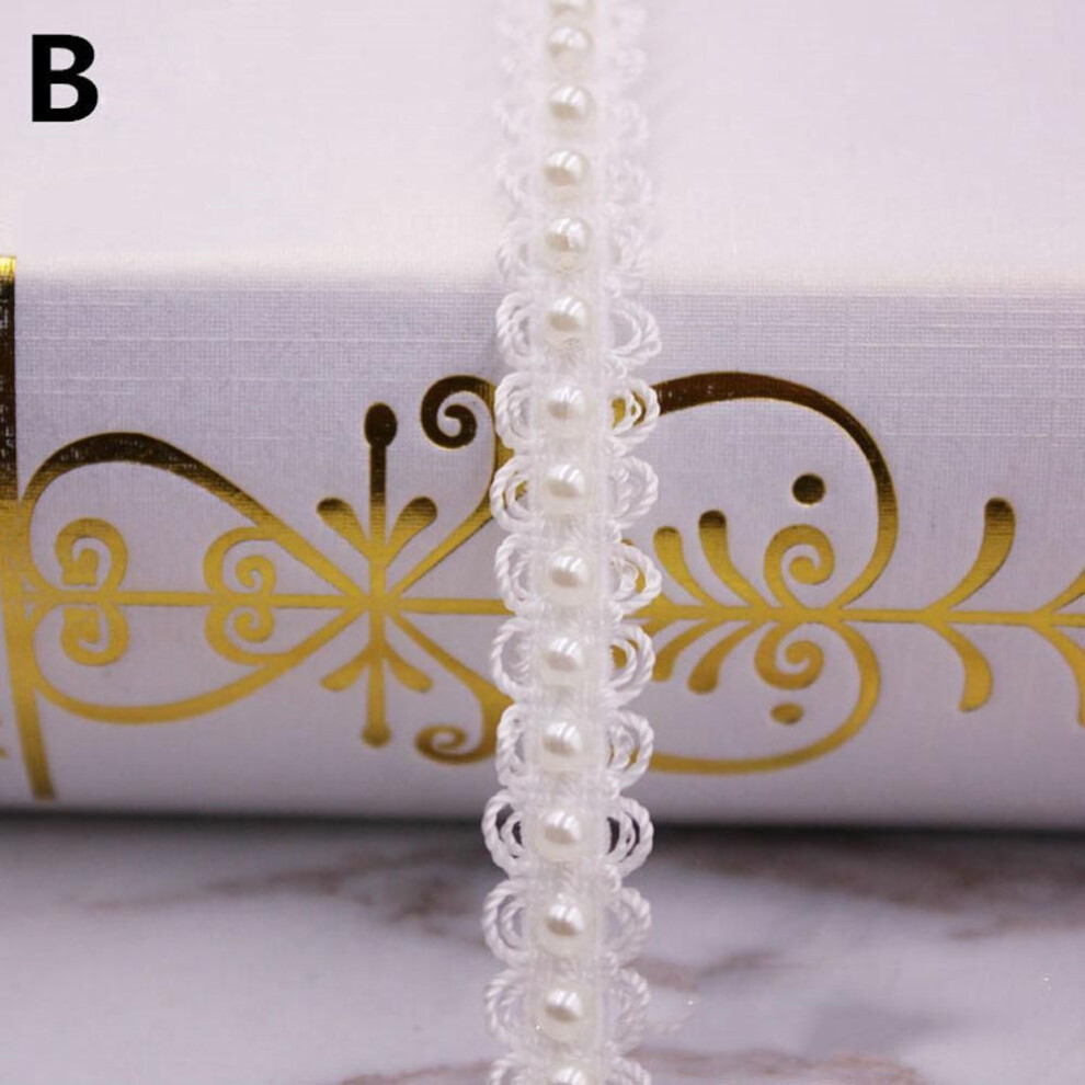 (#B) Headdress For Wedding Dress Decor Craft Garment Materials Ribbon Tape Lace Trim Sewing Accessories
