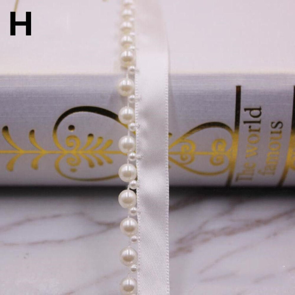 (#H) Headdress For Wedding Dress Decor Craft Garment Materials Ribbon Tape Lace Trim Sewing Accessories