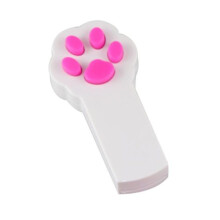 (white) Cat Accessories Cats Kitten Claw Shape Pet Interaction Tease Funny Lasers Pointer Playing Toy Pet Products