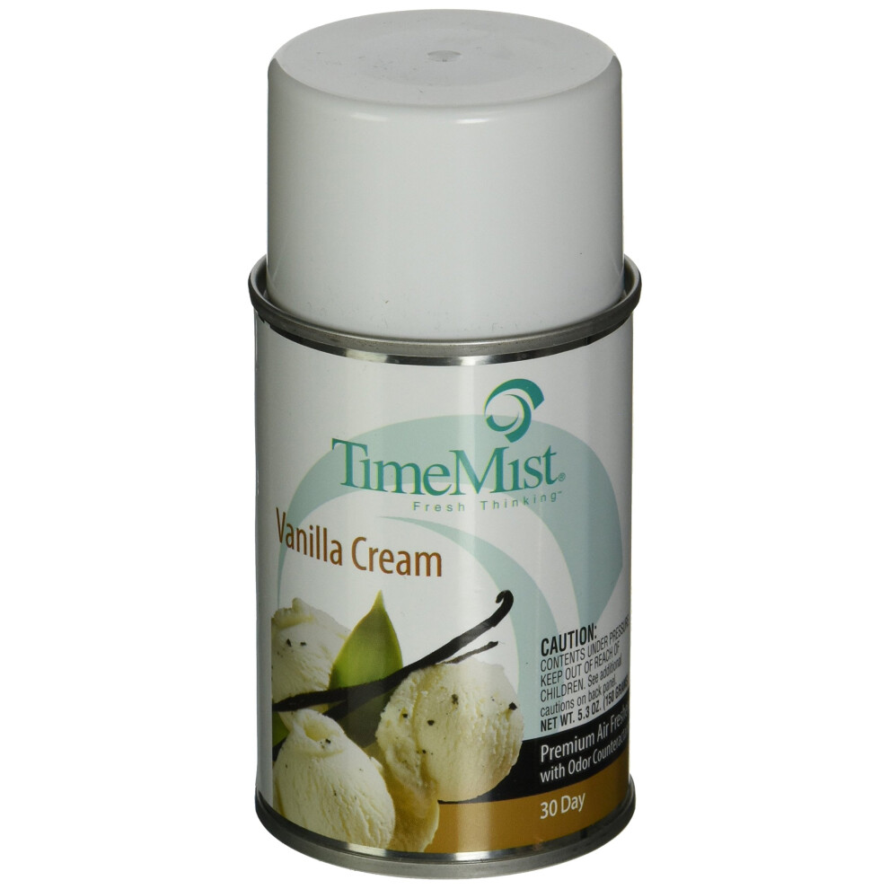 Waterbury Companies 33-4726TMCAPT Timemist Air Freshener  Premium Meter Refill  Vanilla Cream  6.6 oz.-image-OPC-PFNFT5F-NEW