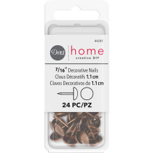 Dritz 7/16 """" Antik kobber dekorative negle 24