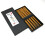 10 (5 Paar) elegante Twist-Bambus-Essstbchen 1