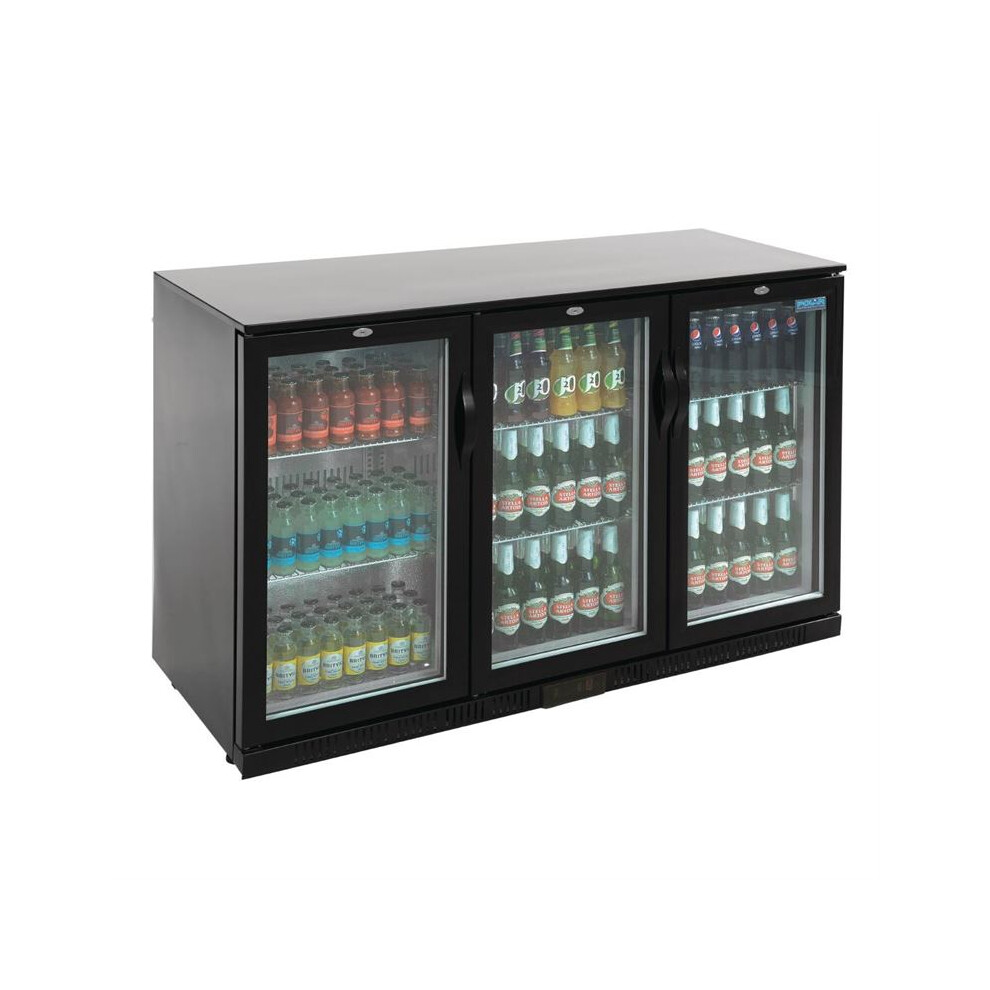 Polar G-Series Back Bar Cooler with Hinged Doors 330Ltr