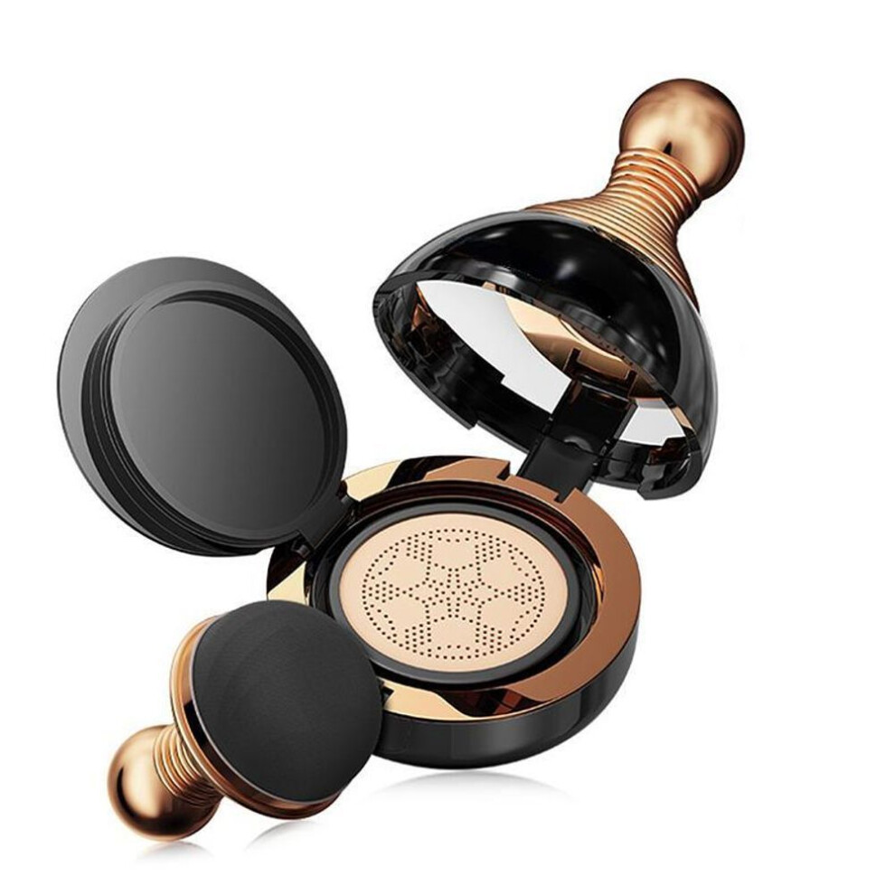 (ivory) Mushroom Head Make Up Air Cushion Foundation Natural Brightening Bb Cream